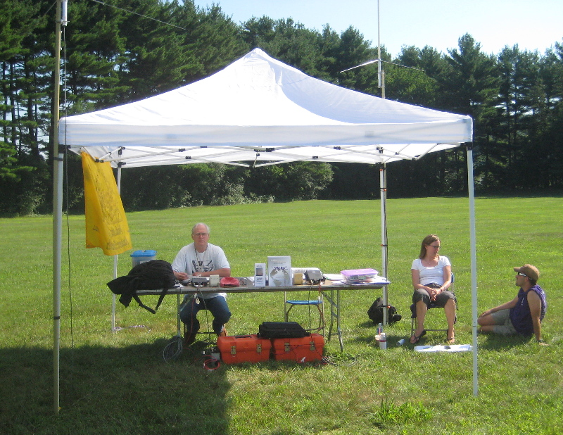 Stan KD1LE at Net Control