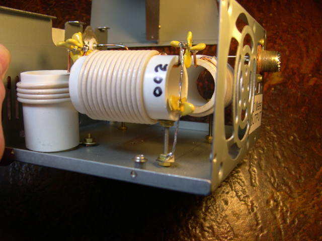 capacitor and middle coil view